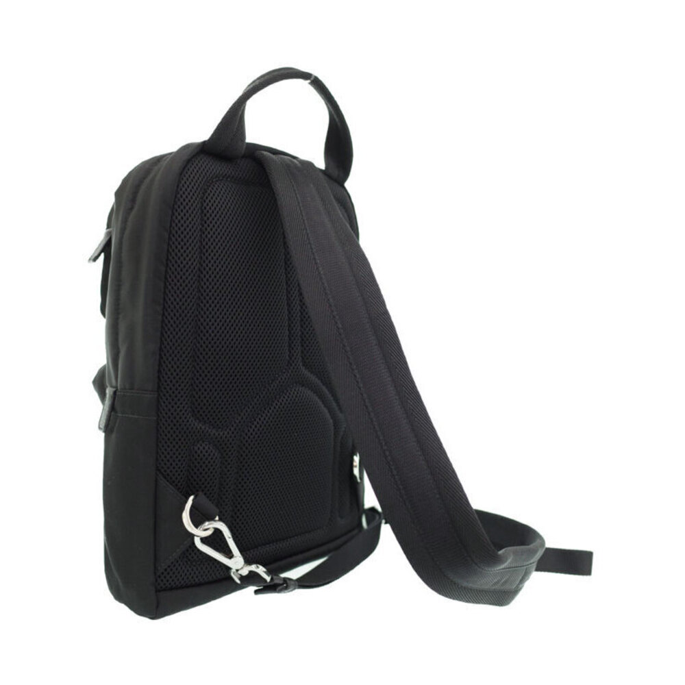 Prada Black Montagna Sling Backpack Tessuto
